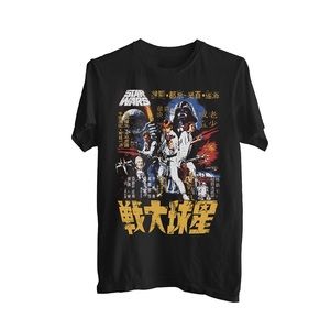 Star Wars Kanji Poster Graphic T-shirt